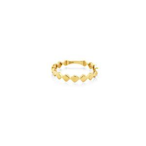 NWT Jennifer Ring // 10kt Solid Gold (Size 7)